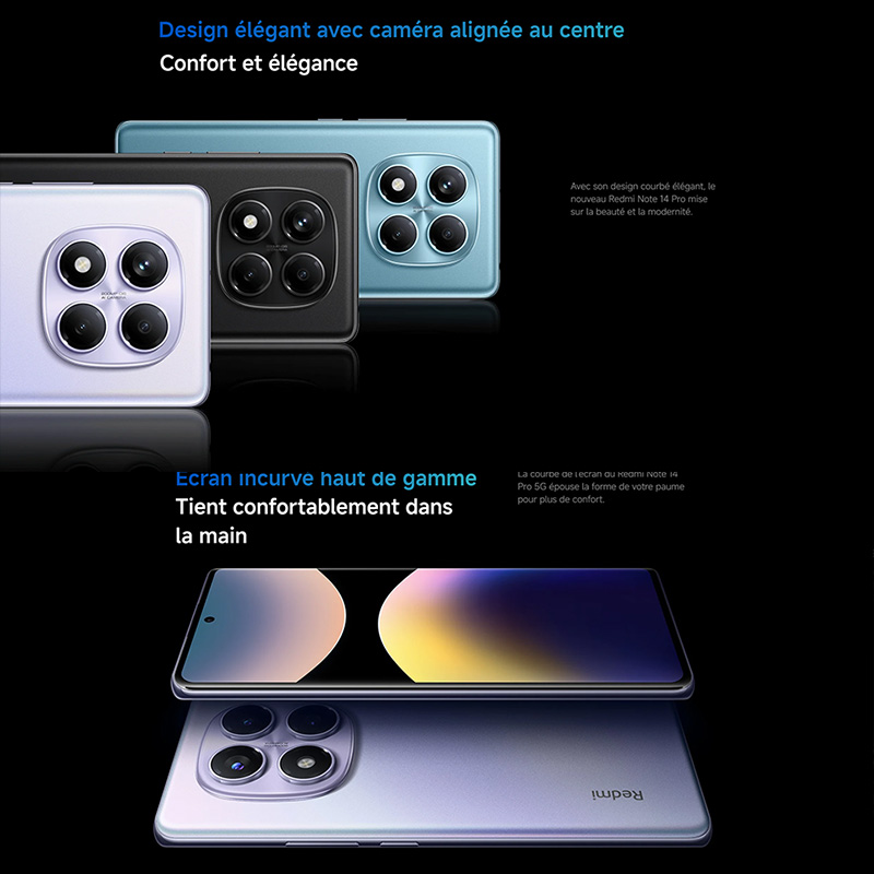 Xiaomi Redmi Note 14 Pro 4G, Nfc, Smartphone, Mediatek Helio G100-Ultra, Amoled Scherm Van Inches, 120Hz, Camera Van 200 Mp, Batterij Van 5500Mah,Oplader niet inbegrepen