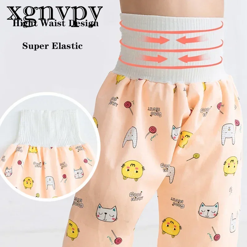 XGNVPY-PAÑALES impermeables y a prueba de fugas para bebé, almohadillas lavables para pañales, pantalones de estudio, cama antihumectante de algodón