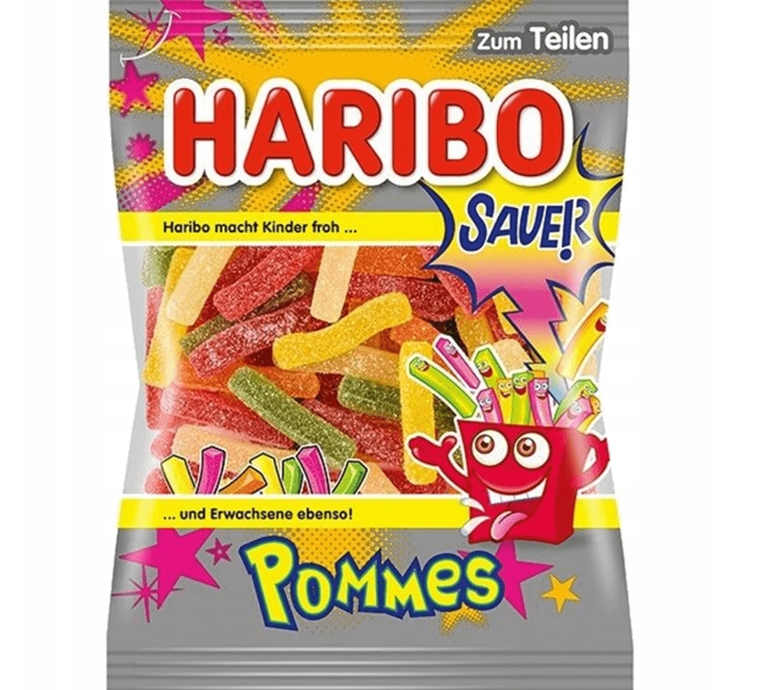 Gel Fries Saure Pommes 175g - Haribo