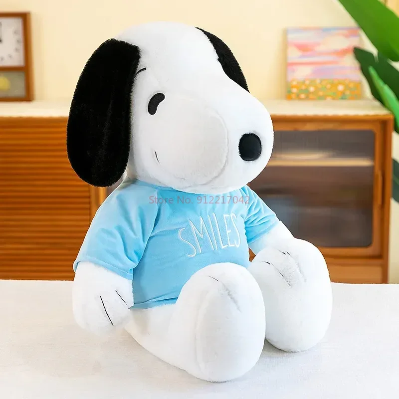 35-65 ซม.การ์ตูนน่ารัก Snoopy Plush ของเล่นหมอนโซฟากลับตุ๊กตา Plush ของขวัญเด็ก