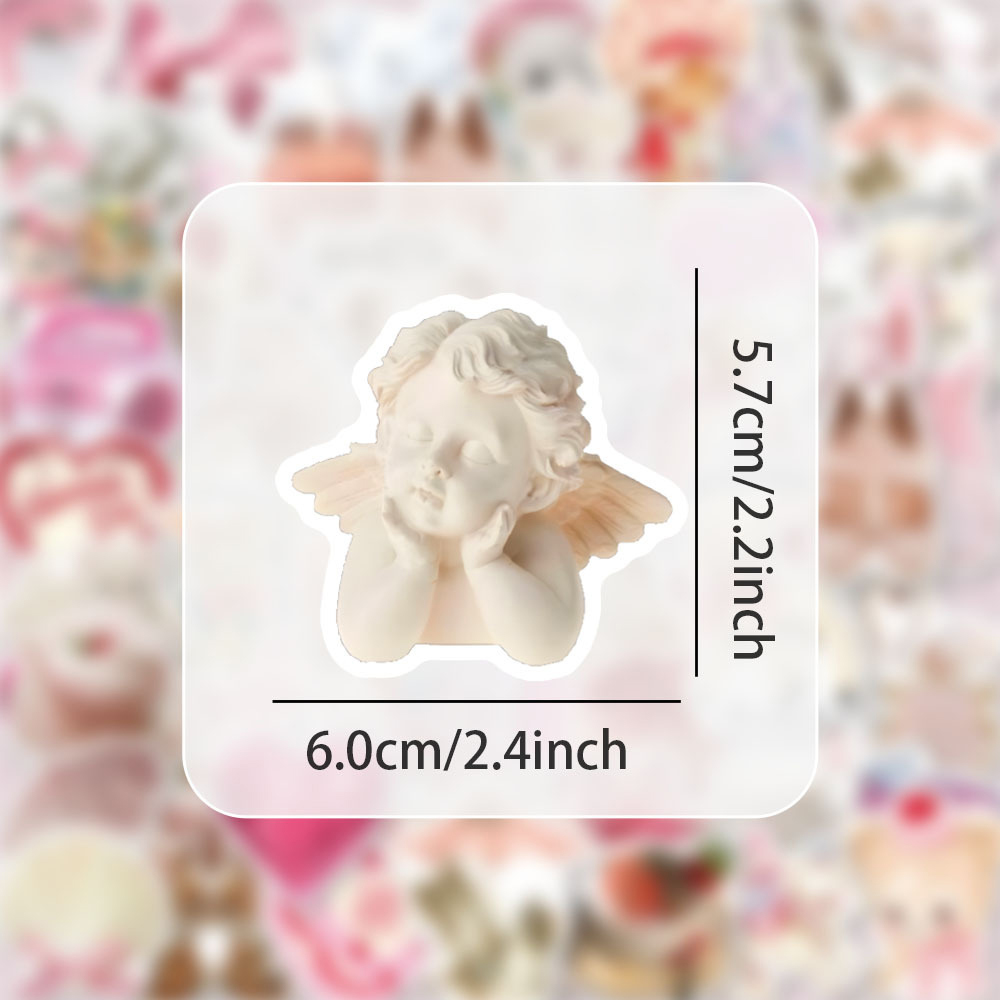 10/30/60 pçs estilo ins bonito rosa coquete adesivos estéticos decalques decoração telefone bagagem garrafa de água kawaii graffiti adesivo