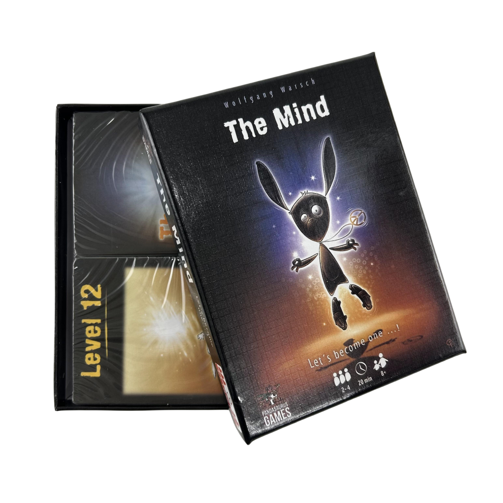 The Mind Card Game and The Mind Extreme Expansion Set Wolfgang Warsch Leuk coöperatief spel voor 2-4 spelers Strategteractief spel