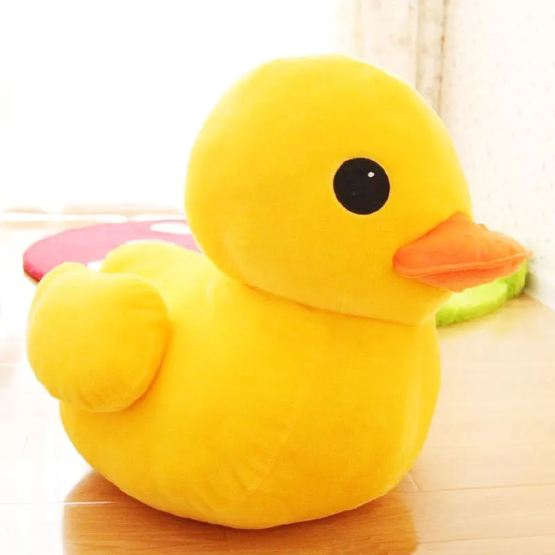 Kawaii เป็ดสีเหลืองขนาดใหญ่ Mini ตุ๊กตา Plush ของเล่นน่ารักการ์ตูนตุ๊กตาสัตว์ของเล่นของขวัญวันเกิดสําหรับเด็กเด็กทารกสาว
