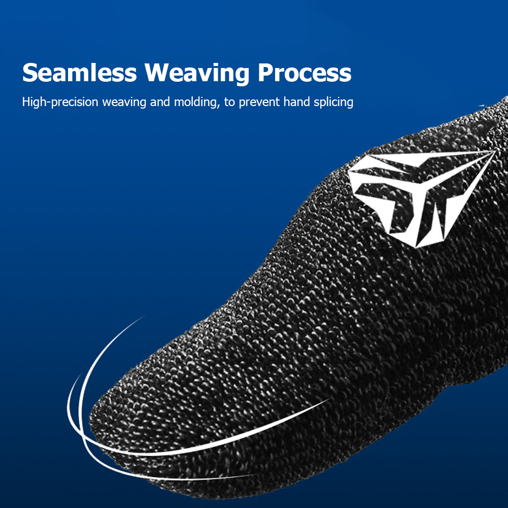 1-10 paia di culle per le dita guanti da gioco per le dita guanti da gioco per touch screen ultrasottili e traspiranti resistenti al sudore per PUBG Mobile