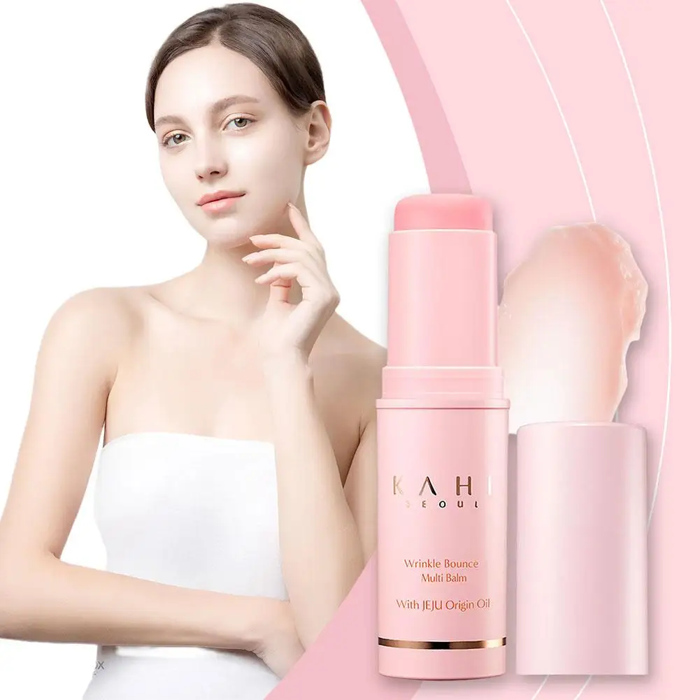 KAHI Hidratante Rugas Bounce Multi Bálsamo Stick Creme de Colágeno Facial Cosméticos Coreanos