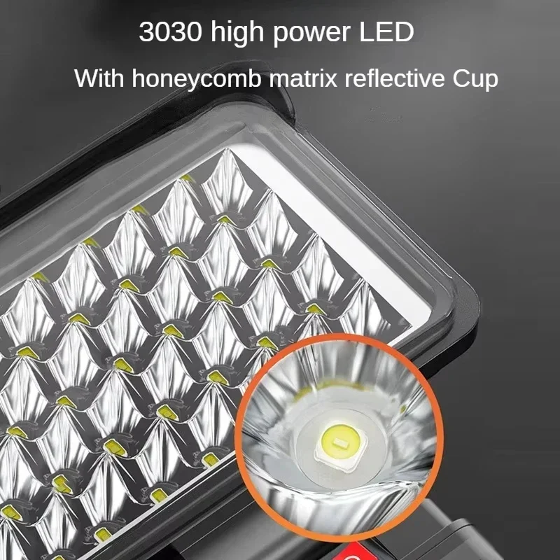 Makita 배터리 용 Led 라이트 4In 휴대용 스포트라이트 무선 야외 작업 낚시 휴대용 비상 도구 라이트 배터리 없음 USB 없음