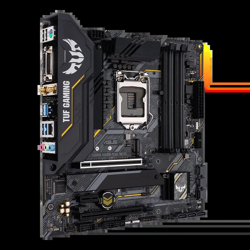 Aotesier TUF GAMING B460M-PLUS (WI-FI) Intel B460 (LGA 1200) placa base micro ATX DDR4 128G PCI-E 4,0 M.2 HDMI USB 3,2 ATX