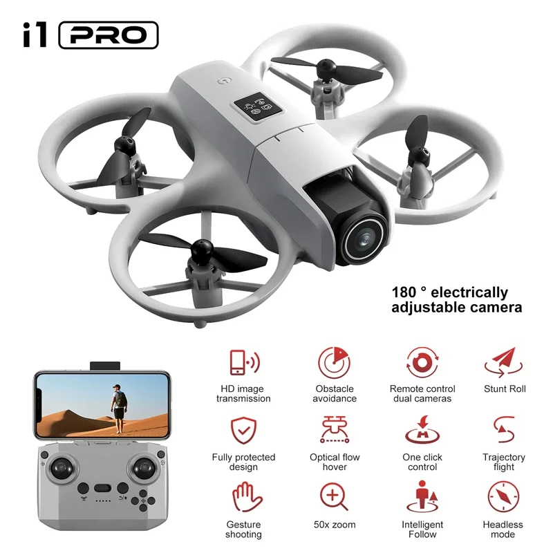 Xiaomi I1pro Drone Professional Camera 8k Drone 5g Wifi Fpv Uav With Screen Remote Control Rc Dron Avoidance Aerial Quadcopter