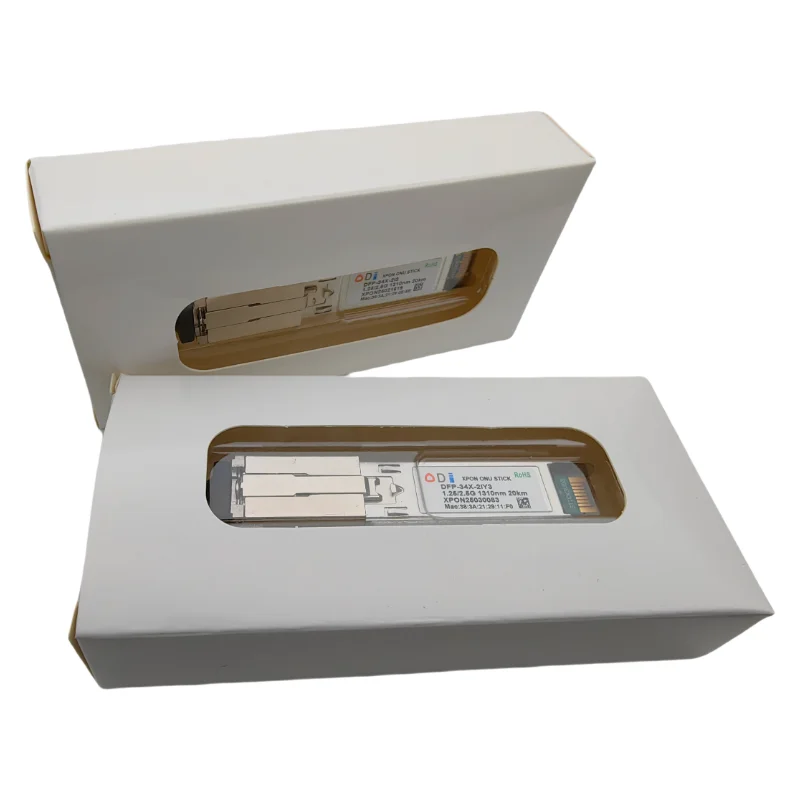 XPON Stick SFP ONU Stick SFP XPON ONU STICK con MAC SC 1310nm/1490nm DDM Pon módulo Ont 20KM módem SC/APC conector