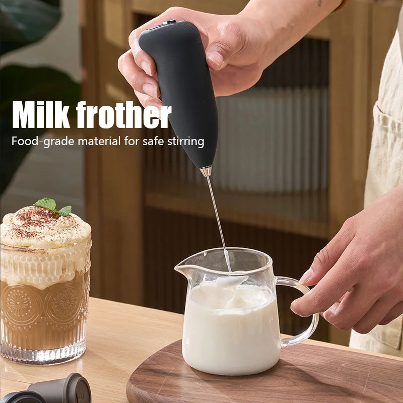 Bọt Sữa Cầm Tay Phối Điện Cà Phê Sữa Rửa Mặt Foamer Trứng Be Cappuccino Khuấy Mini Di Động Cối Xay Nhà Bếp Đánh Dụng Cụ