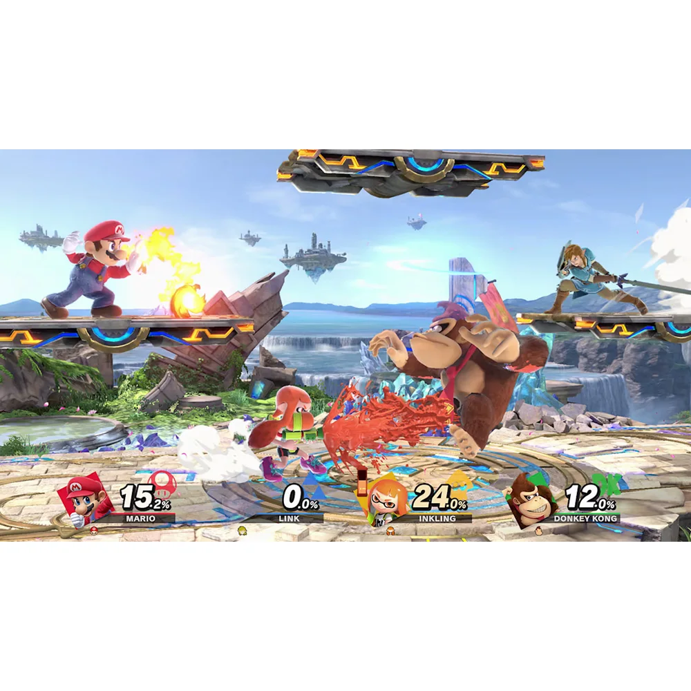 Super Smash Bros. Ultimate Nintendo Switch Game Deals Action Fighting and Multiplayer Genre for Switch OLED Lite Game Console