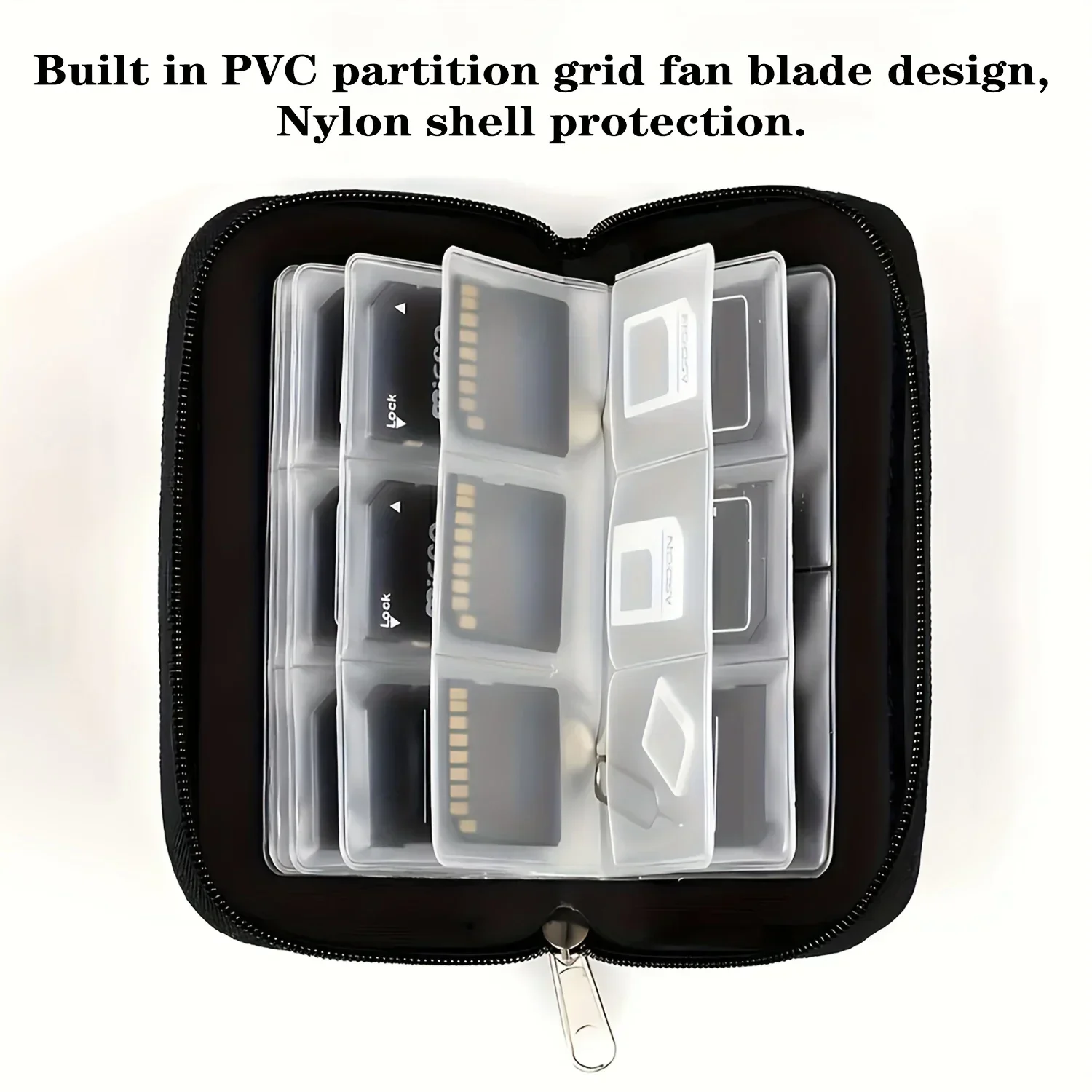 Memory Card Storage Bag Carrying Case Holder Wallet 22 Slots for CF/SD/Micro SD/SDHC/MS/DS Game Accessories memory card box
