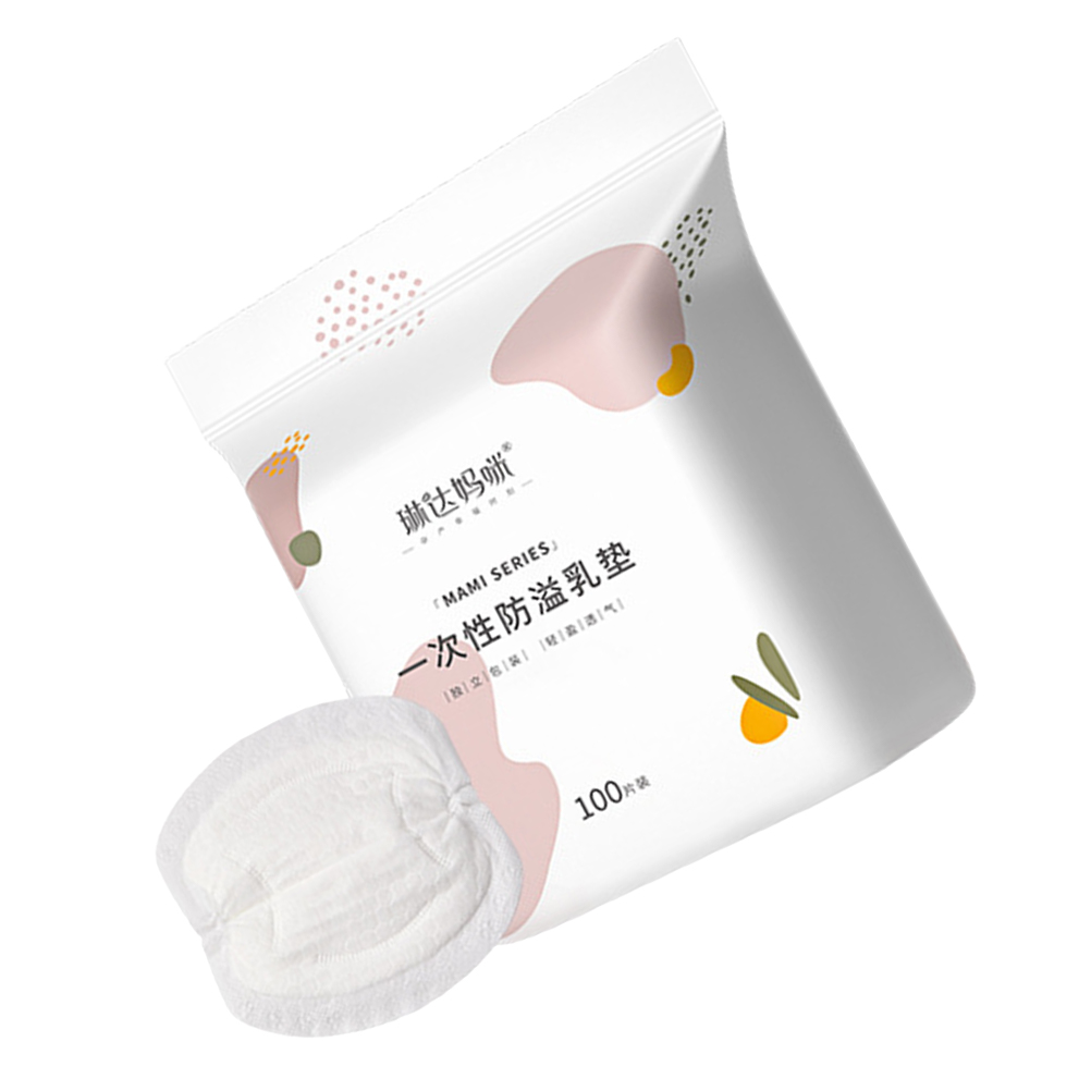 100 ชิ้น Disposable Breast Feeding Pads Breathable Breast Nursing Pads