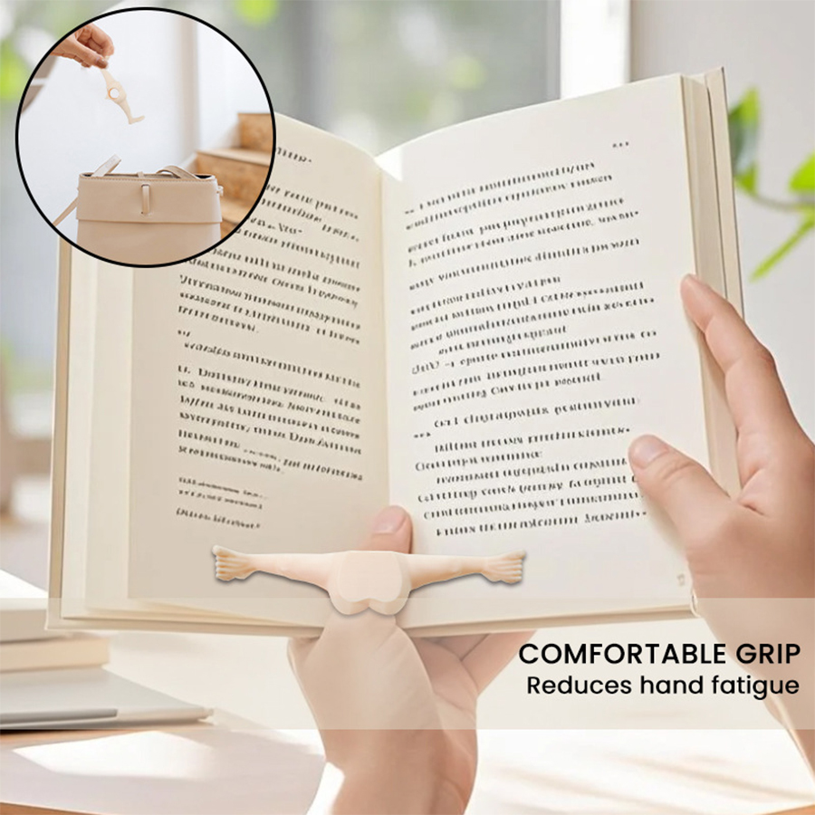 Funny Comic Bookmark - Unique Lightweight Plastic Gifts for Readers, Women & Men, Perfect for Book Lovers