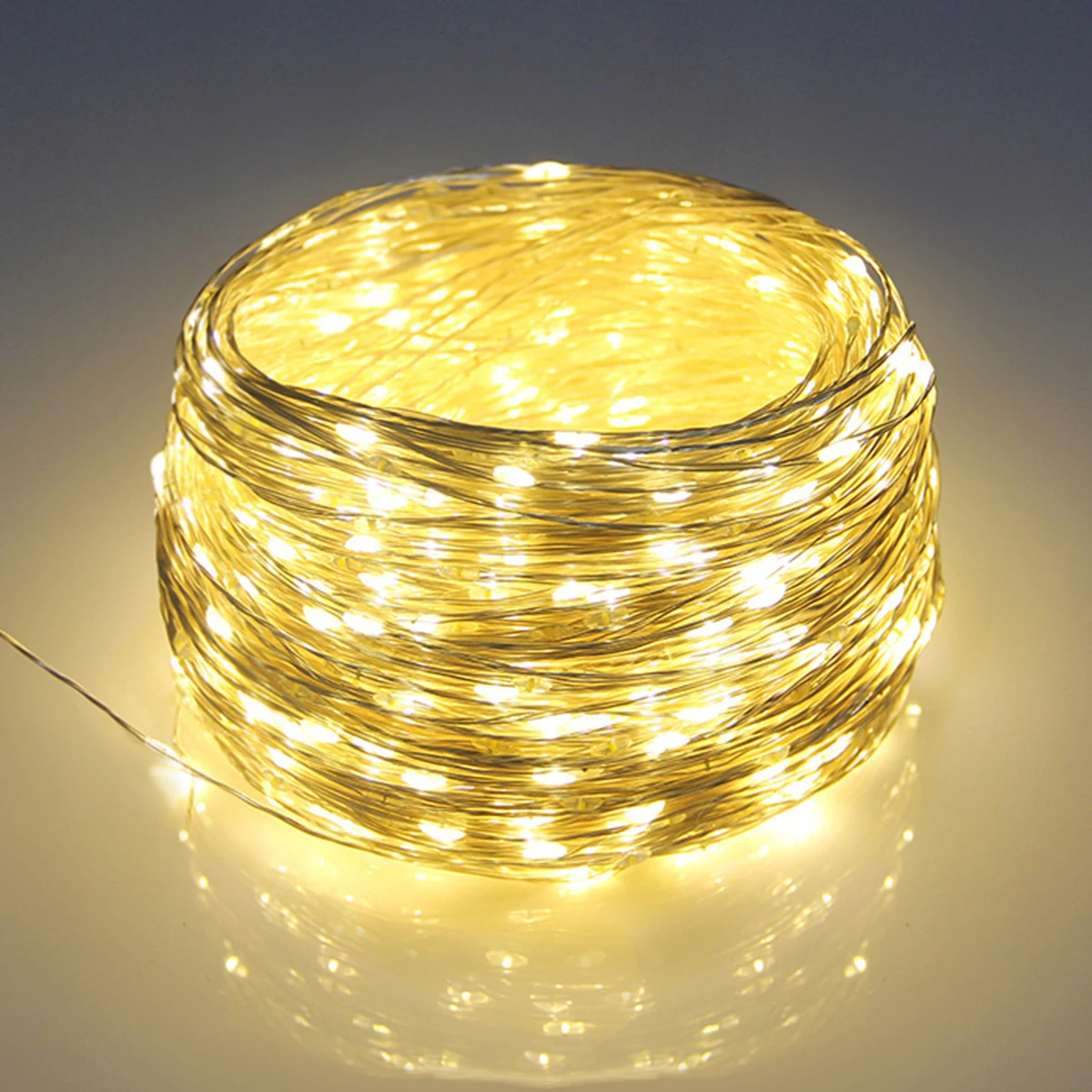 100m 50m 20m LED Luci della stringa Esterna Impermeabile Festone Giardino Decorazioni di nozze Fata di Natale Ghirlanda Filo di rame Luci della stringa