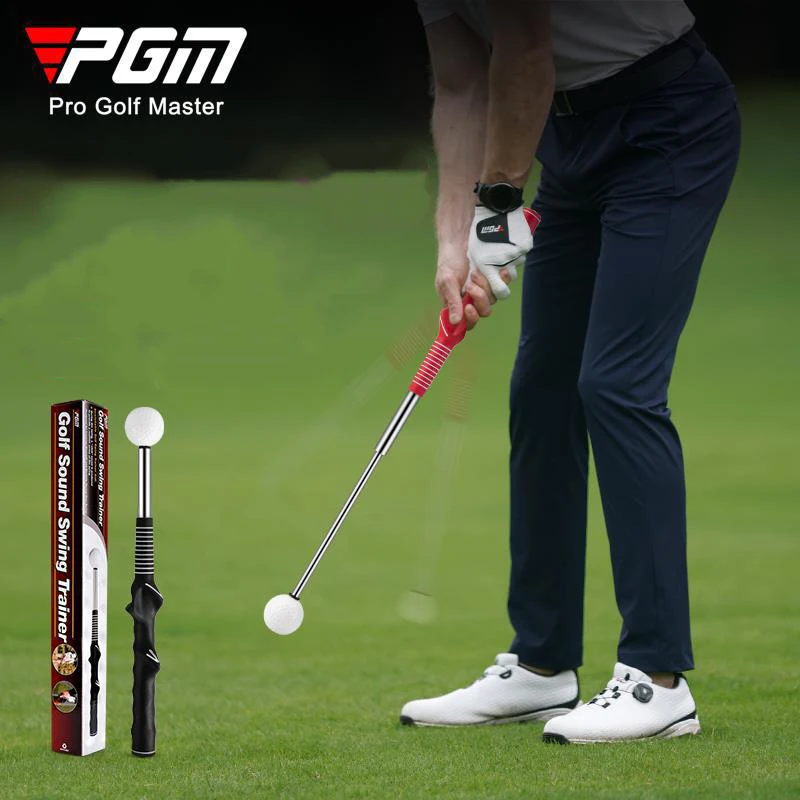 Palo de práctica de Swing retráctil de Golf PGM, prácticante de asistente de Golf para interiores HGB022