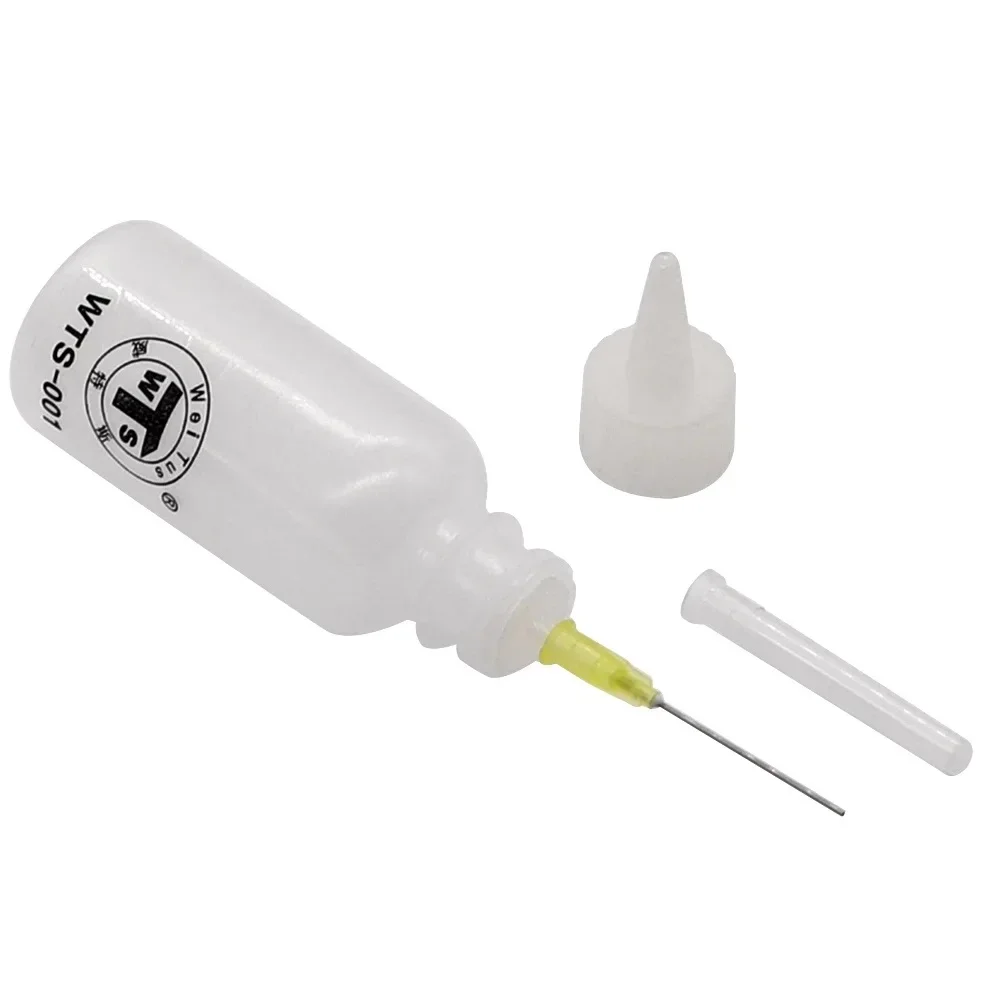 WTS-001 50ml เข็มพลาสติก Rosin ขวดทําความสะอาด Liquid FLUX เครื่องจ่ายน้ํามันแอลกอฮอล์พลาสติกขวดทําความสะอาด DIY ซ่อม