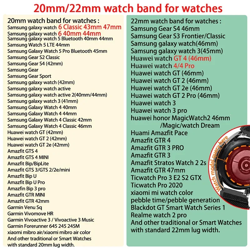 22mm Silicone Strap For Samsung Galaxy Watch 46mm Gear S3 Frontier Huawei watch 46mm Soft Comfortable Wristband For Amazfirt GTR