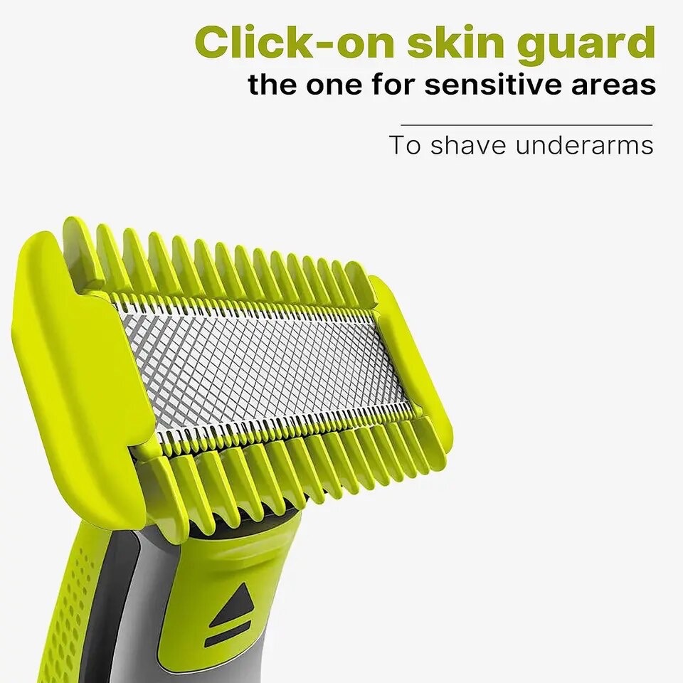 2025 Guide Comb Guards for One Blade QP2520 QP2530 QP2630 QP2620 Electric Trimmer Shaver 14 Length Adjustable Kit