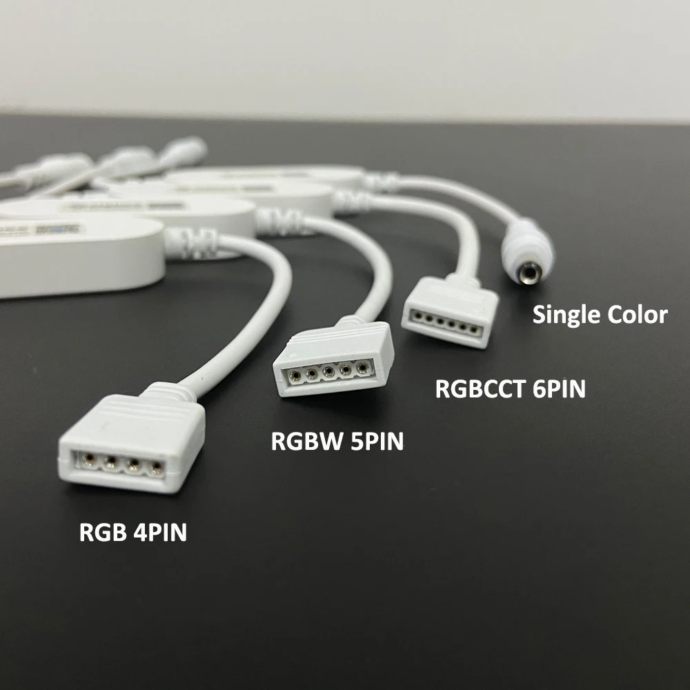Tuya Zigbee Smart LED Controller 5V 12V 24V Dimmer Einfarbig CCT RGB RGBW RGB + CCT Streifen für APP Alexa SmartThings zigbee2mqtt