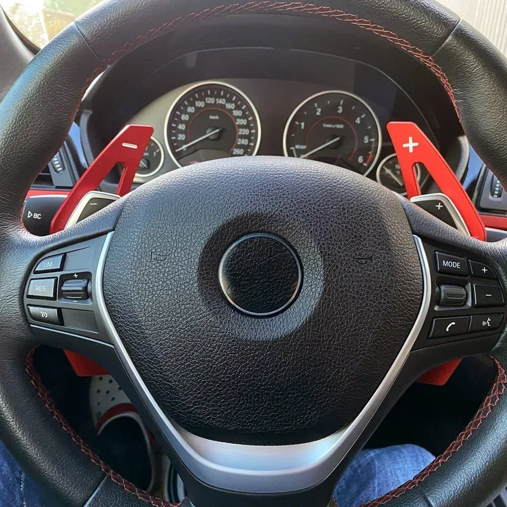 Auto Stuurwiel Paddle Shifter Versnellingspook Shifter Uitbreiding Voor BMW 2 3 4X1X2X3X4X5X6 Serie F30 F31 F15 F16 F25 F26