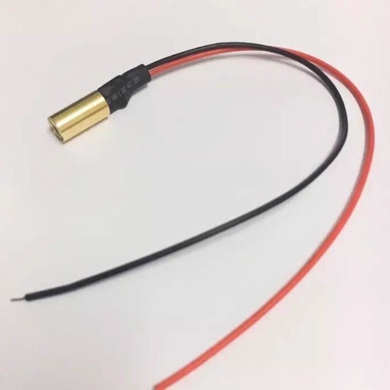 6,2mm rotes Punkt laser modul in Industrie qualität mit einstellbarer Brennweite von 5mW 6,2 nm Laser kopf mm * 18mm