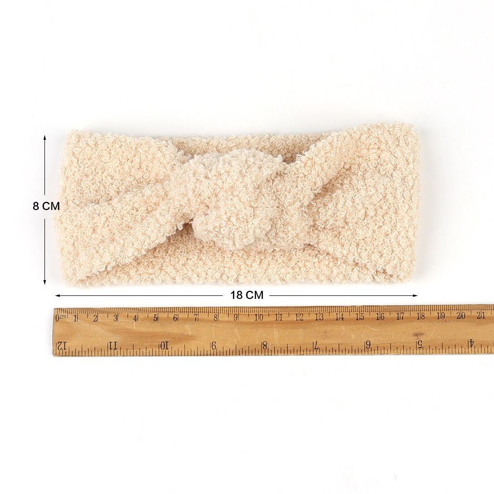 Đầu Cho Bé Ban Nhạc Teddy Dây Buộc Đầu Cô Gái Băng Đô Quấn Tóc Đính Nơ Đầu Băng Đô Cài Tóc Turban Gọng Bé Phụ Kiện Tóc Sơ Sinh Mùa Thu Đông Headwrap