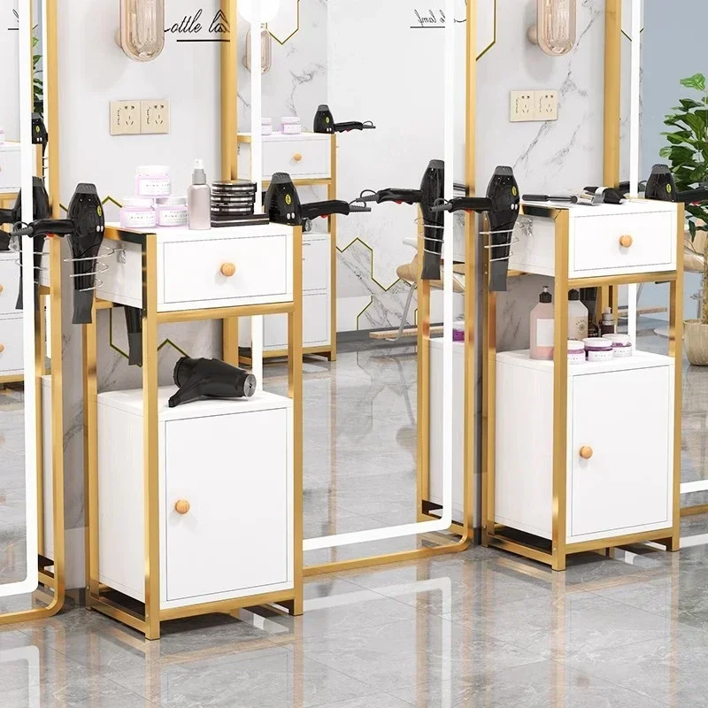 Carrinho de salão de ferro, frete grátis, gaveta grande com suporte de carga forte, sem agitação, carrello médico, armazenamento multicamadas de grande capacidade
