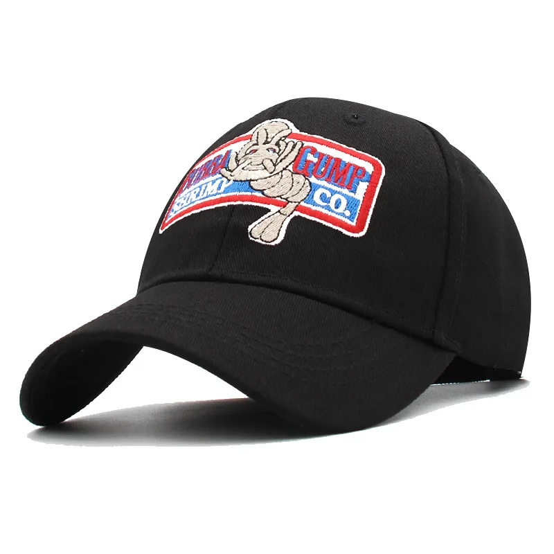 คุณภาพสูงเบสบอลหมวกผู้ชายผู้หญิงผ้าฝ้าย Forrest Gump เย็บปักถักร้อยหมวกพ่อ Trucker Snapback หมวกหมวกฤดูร้อน Unisex