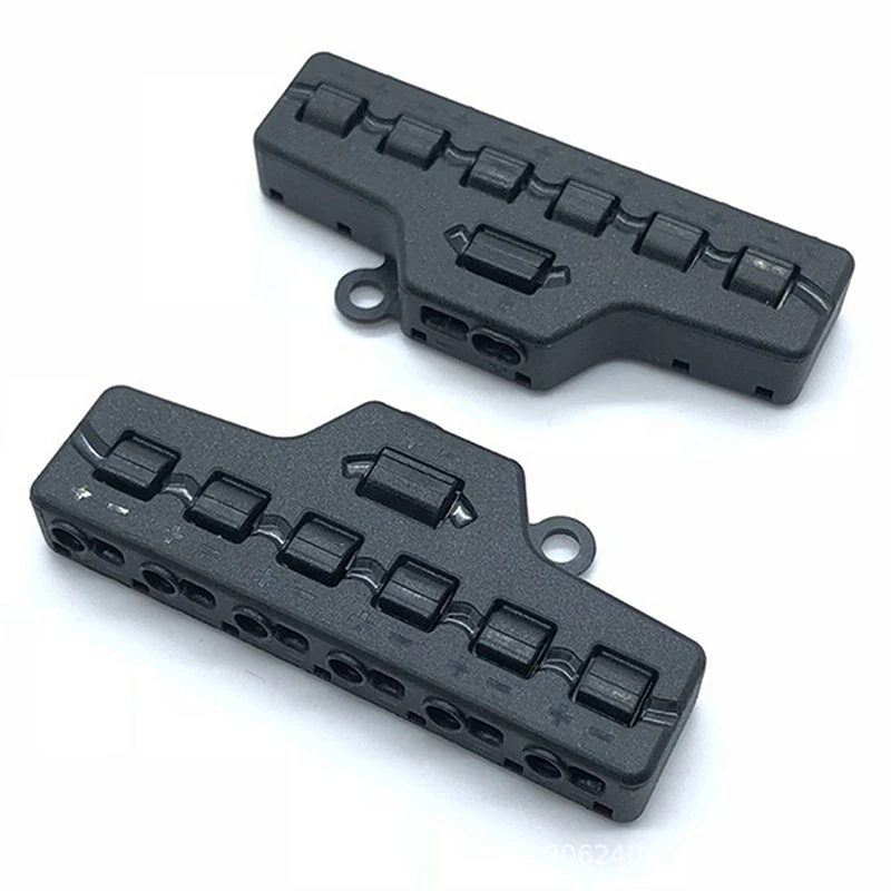 鉄道列車ポート共有ボックス、SMD LEDモデル用の3つまたは6つの配信ポートハブ、ミニチュア照明システム、DCランプ