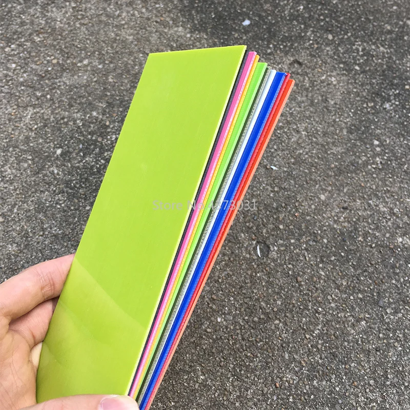1piece Glass fibre G10 For DIY knife handle spacer Making material G10 Material Knife Shank accessories material-180*80*1mm