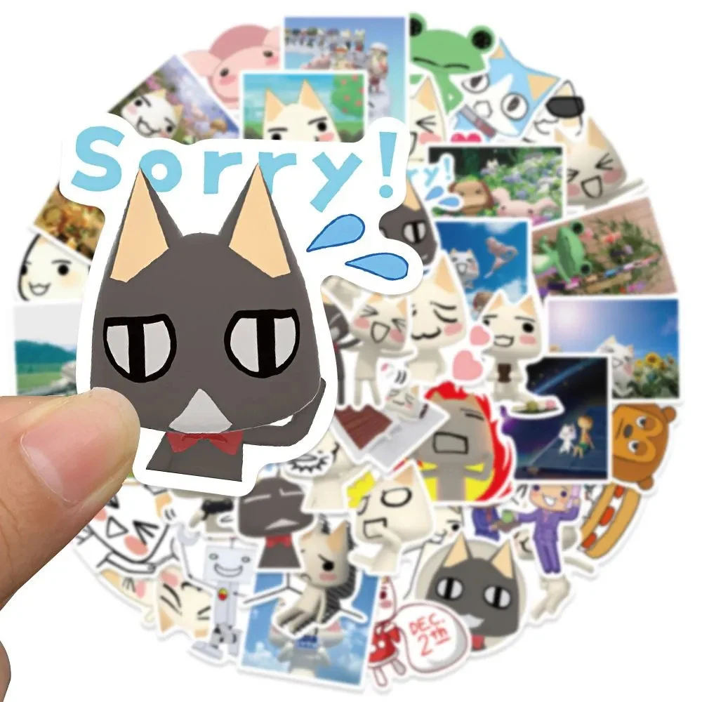 10/30/50PCS Toro Inoue แมวการ์ตูนสติกเกอร์น่ารัก DIY จักรยานกระเป๋าเดินทางกีตาร์แล็ปท็อปกันน้ํา Graffiti สติกเกอร์ของเล่น