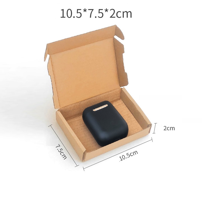 10.5x7.5x2 ซม.กล่องกระดาษแข็ง Mailer กล่องเครื่องบินสําหรับขนาดเล็กธุรกิจของขวัญ Mailing บรรจุภัณฑ์เครื่องบิน 10 ชิ้น/ล็อต