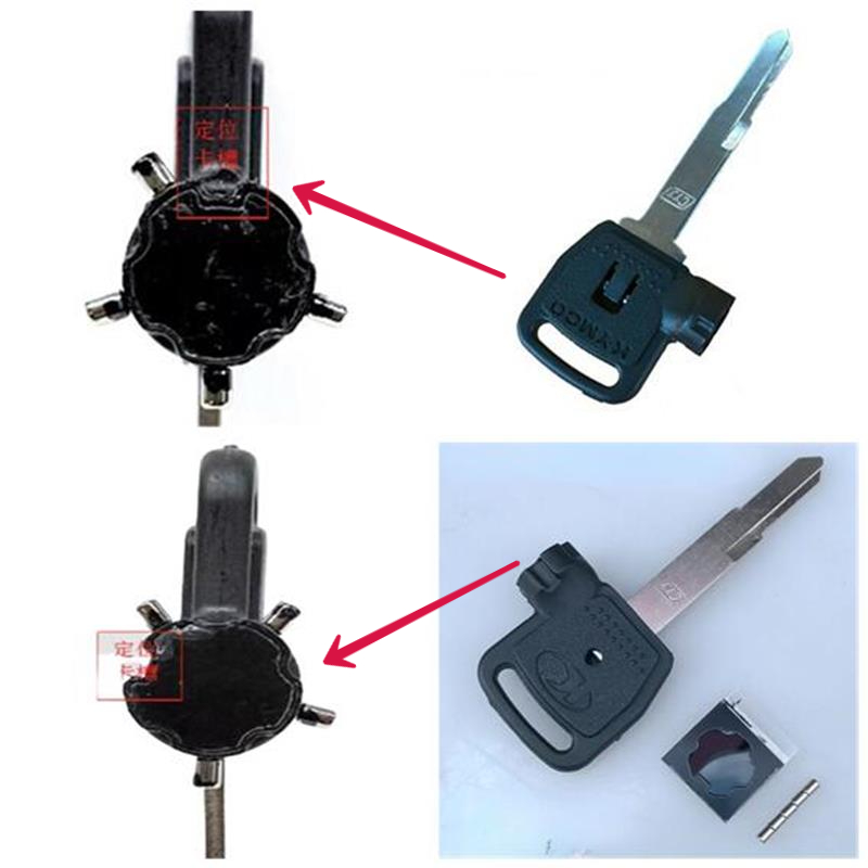 Kymcoオートバイマグネットキーブランク二枚のCt250 300 400レースkcc accダイナミックsuperdink 125幅以上13.7