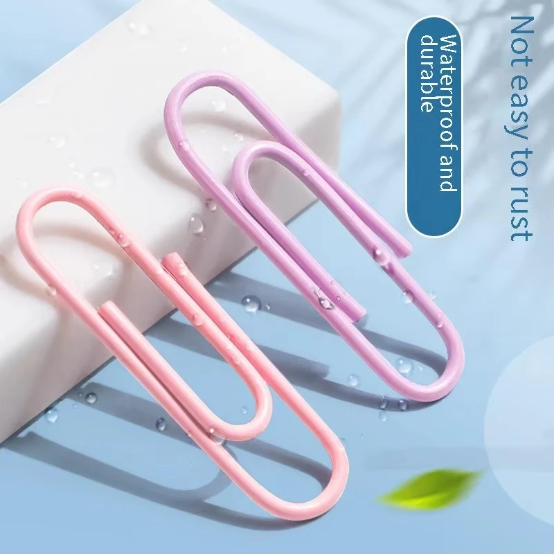 160-Count Barrel Of Durable Silver And Colored Paper Clips For Stationery, Paper Organizers, And Binding Supplies.
