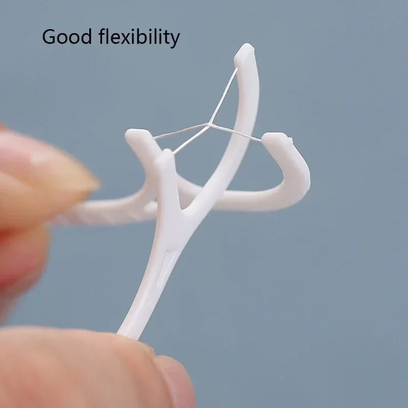 50/100pcs 치실 Flosser 추천 이쑤시개 치아 스틱 치아 청소 치간 칫솔 구강 위생 관리 도구