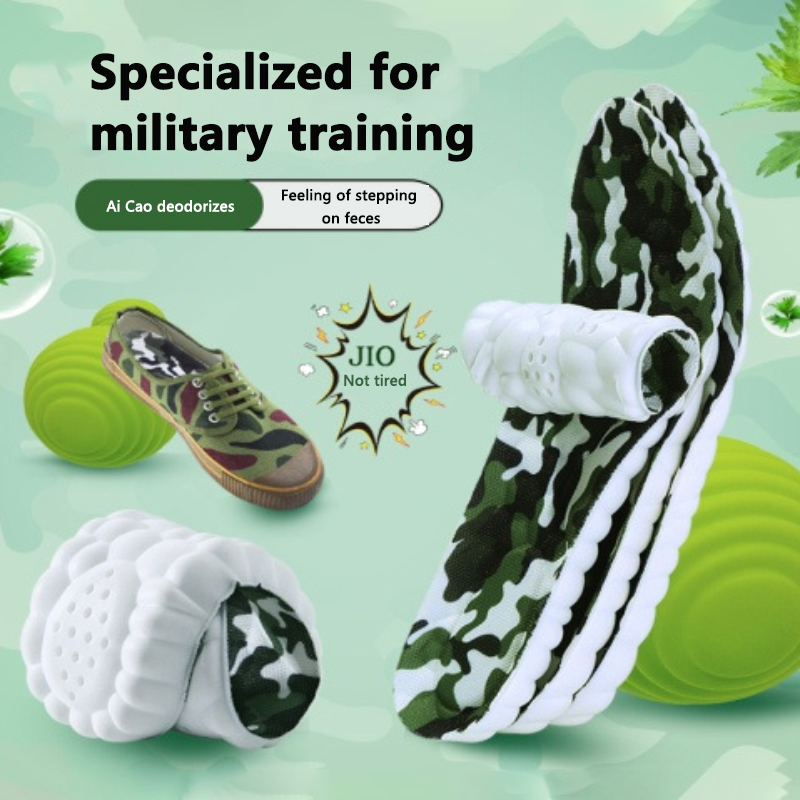 4D Sport Insole Super Soft Shoes Sole Pads for Feet Shock Absorption Baskets Shoe Sole Arch Support Orthopedic Inserts