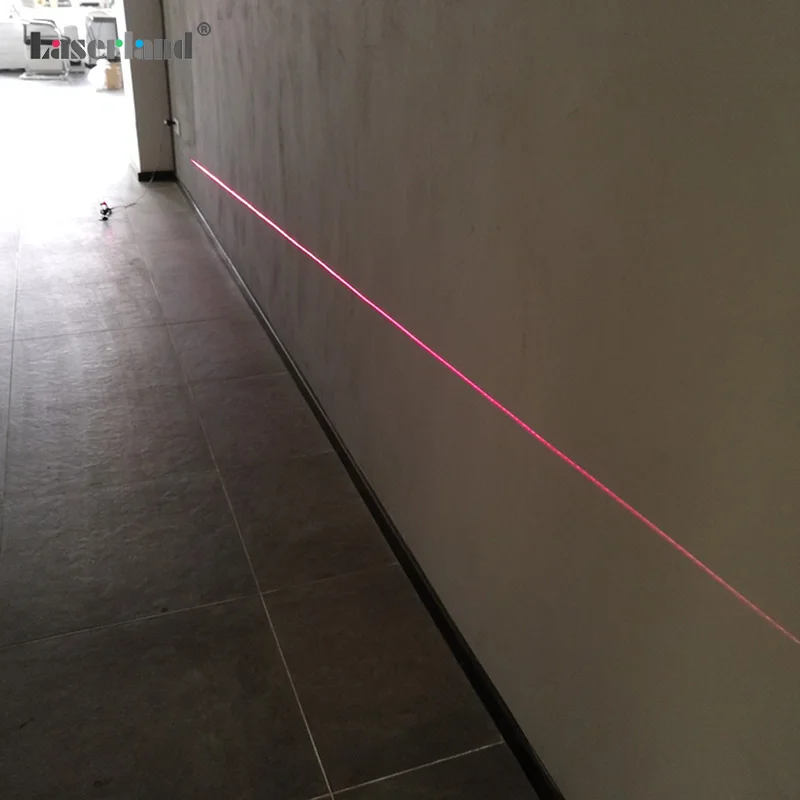 Localisateur focalisable de Module Laser à ligne rouge pour l'alignement des scierie de coupe de bois 100mW 200mW 650nm