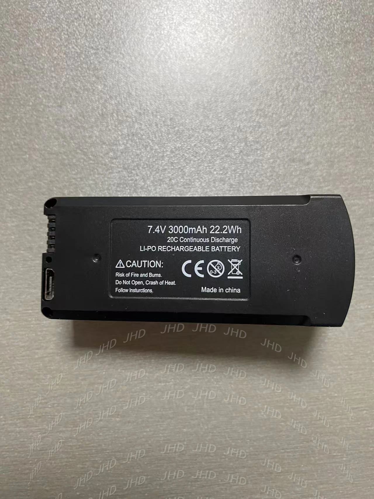 JHD оригинальный 7,4 В 3000 мАч V198 MAX PRO аккумулятор для дрона V198 8K GPS RC Quadcopter V198PRO запасной аккумулятор Запчасти для дрона