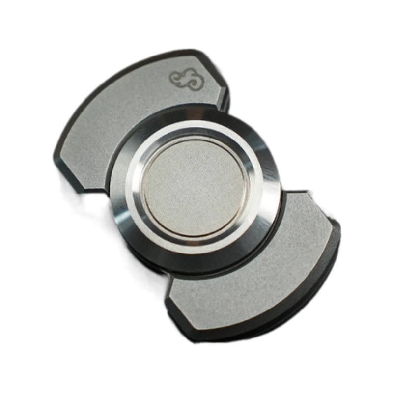 Com logotipo 3 em 1 deformado ponta do dedo giroscópio EDC cartão de descompressão brinquedo de descompressão adulto