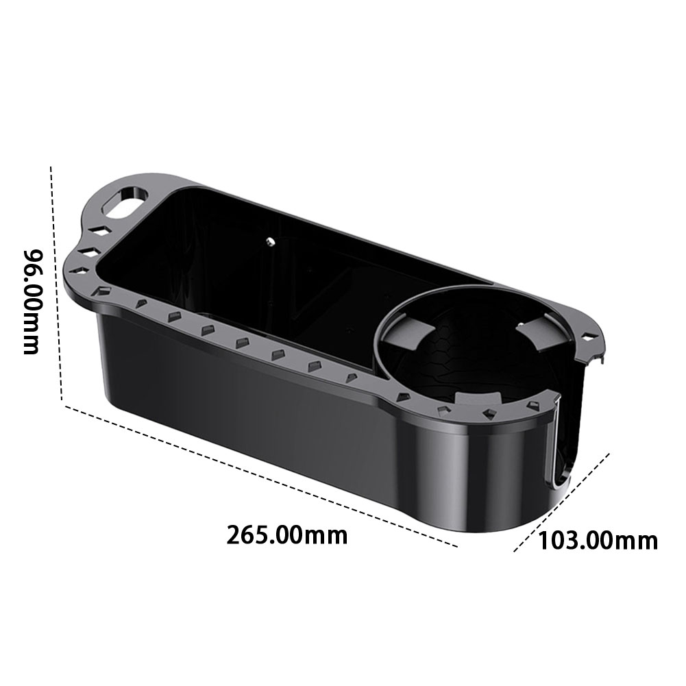 Boot Caddy Organizer Bootopslag Organisator Marine Opbergdoos Telefoon Drinkbox Organizer voor Boot Kajak Ponton Bass Boot