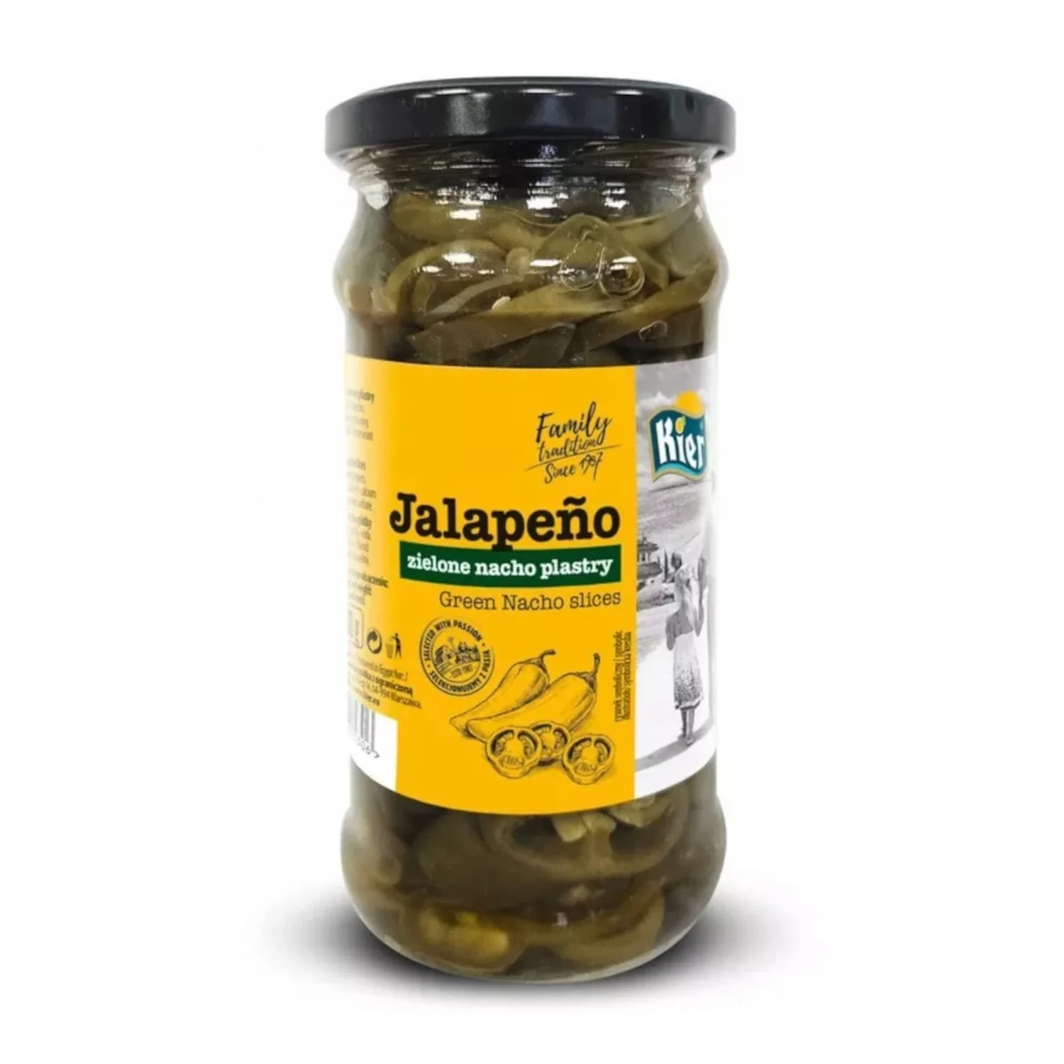 Papryka jalapeno nacho plastry 360g/200g
