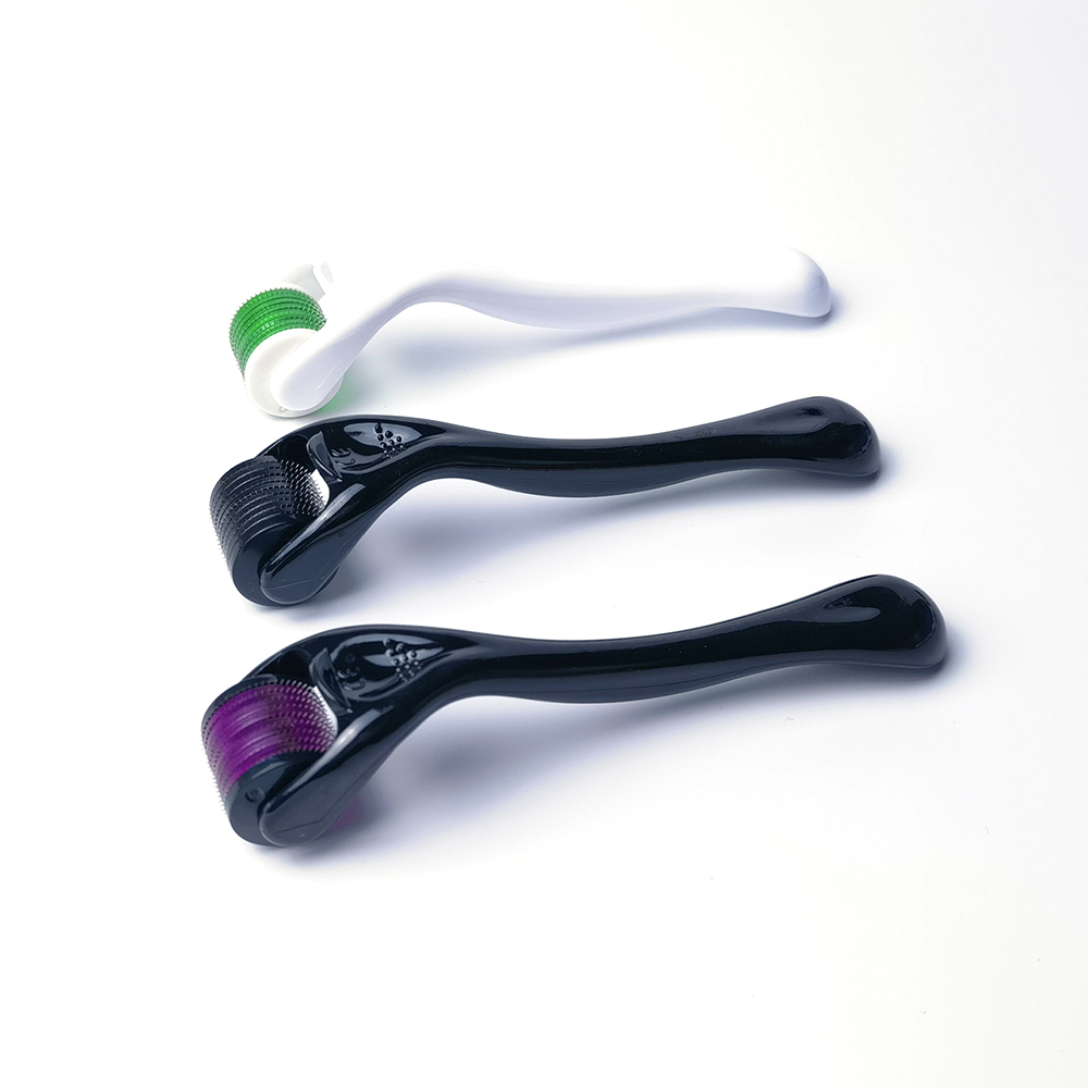 Micro Naald 540 Roller Derma Roller Dermaroller Titanium Haargroei Baardgroei Anti Haaruitval Behandeling Dunner worden Terugtrekkend