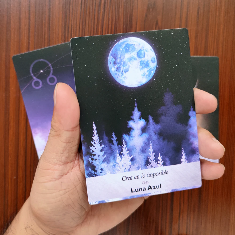 NEW 12x8.7CM  oracle in Spanish Oracle Cards: A 44-Card Deck with Keywords Spanish Version with oracle in Box  (Spanish Edition)