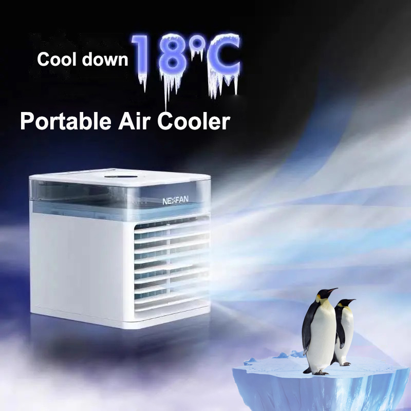 Новый модернизированный портативный кондиционер, USB-вентилятор охлаждения с ультрафиолетовой бактерицидной лампой, настольный автомобильный воздухоохладитель, горячая распродажа