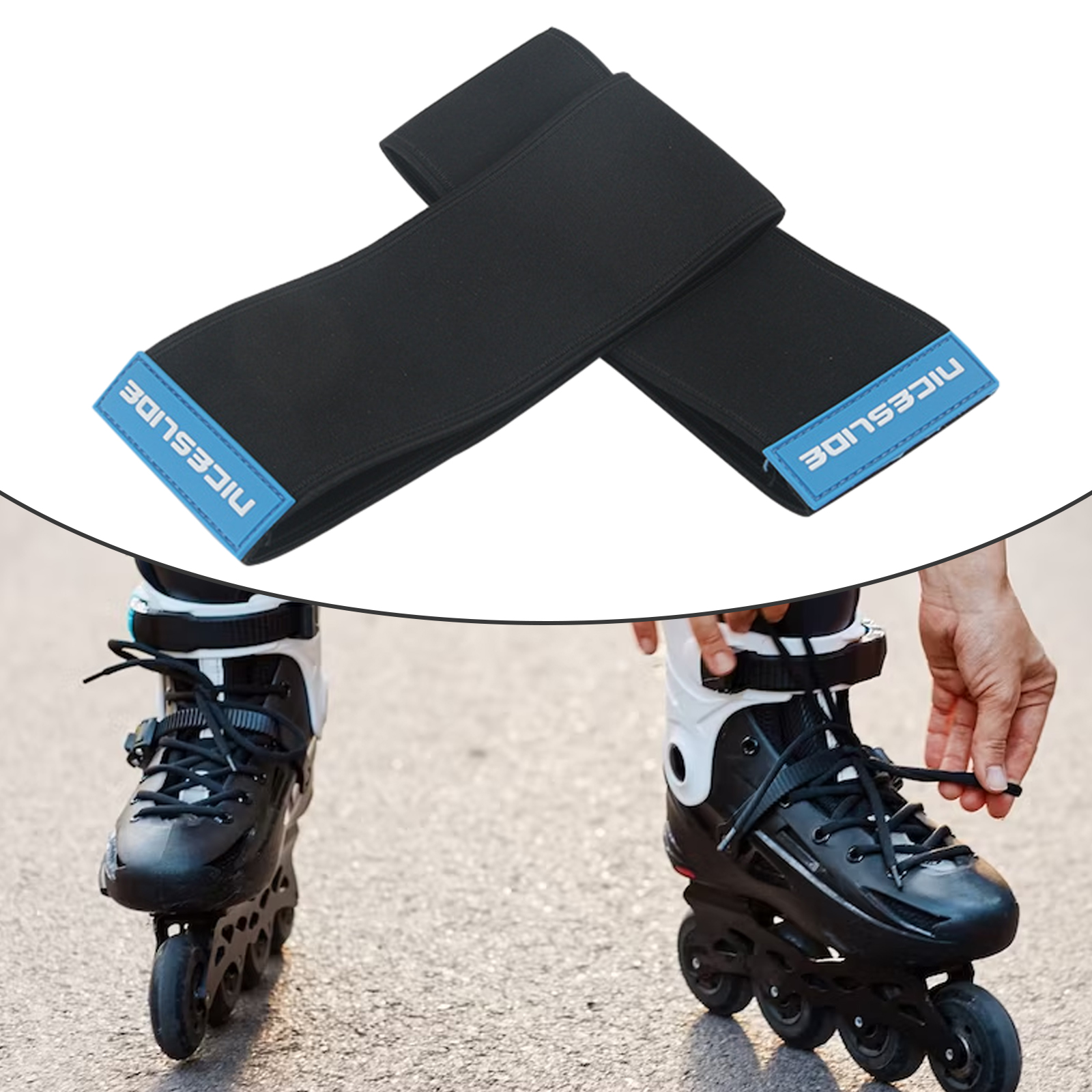 2Pcs Skate Boot Abdeckungen Schützen Leichte Eiskunstlauf Boot Abdeckungen Tragen Beständig Polyester Tragbare Schutz Kid Roller