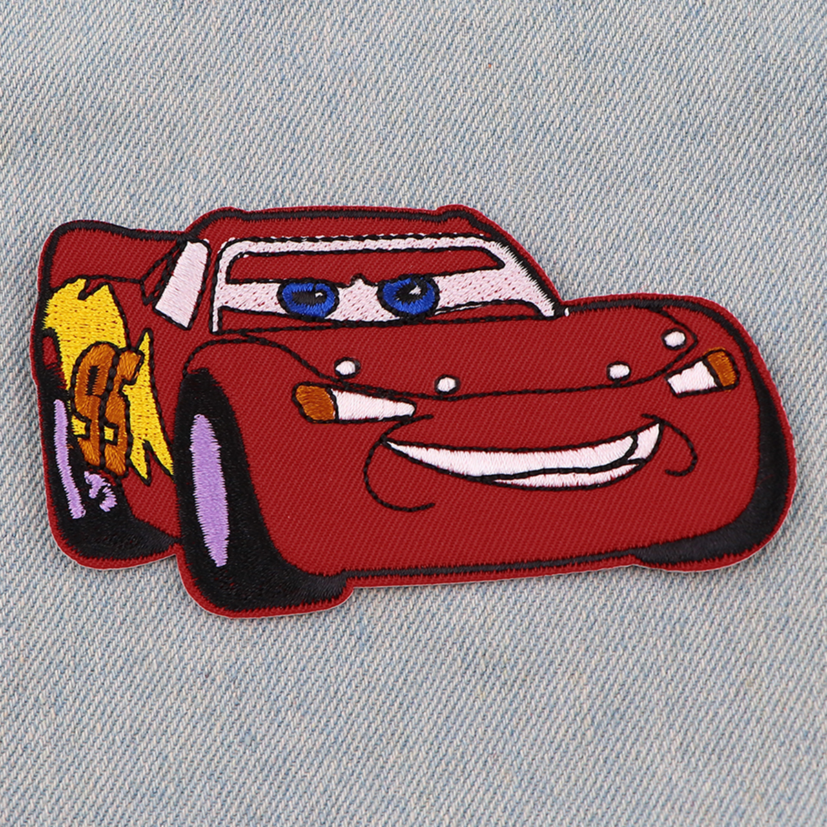 Cool Racing Embroidery Patch Iron On Patches For Clothing Thermoadhesive Patches For Clothes Jackets Sew DIY Stickers