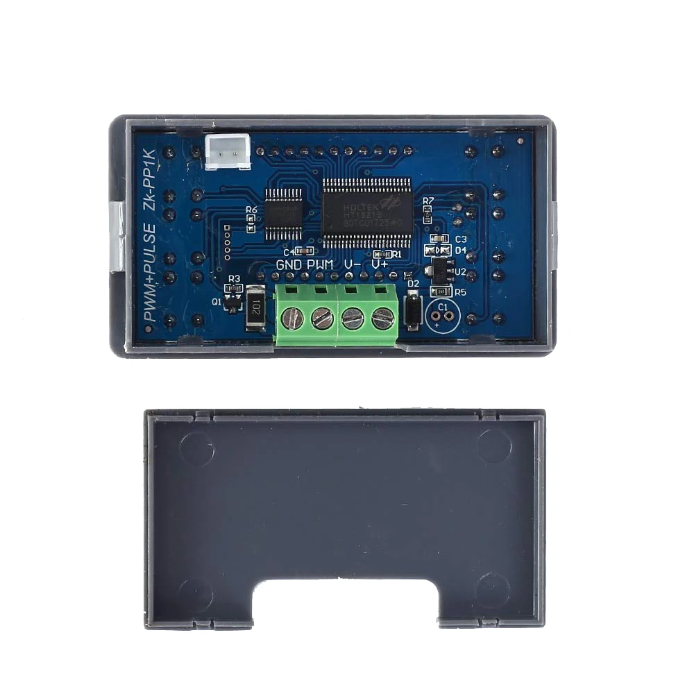Generador de señal de modo Dual ZK-PP1K LCD PWM 1 canal 1Hz-150KHz PWM frecuencia de pulso ciclo de trabajo generador de onda cuadrada ajustable