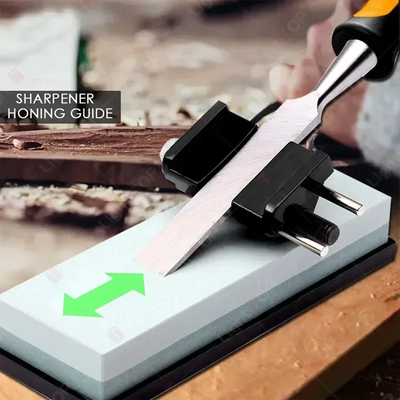 Honing Guide Chisel Sharpening Jig For Chisels And Planes Adjustable Angle Guide   Sharpener JigJig Roller Whetstone Holder