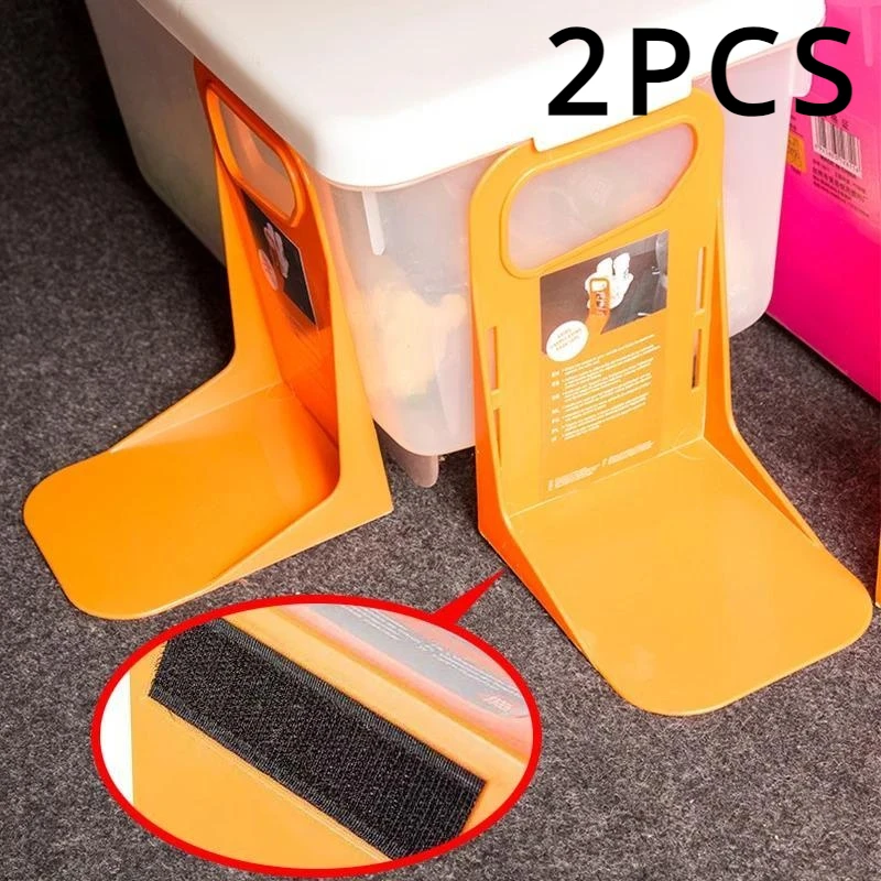 2 PC รถกลับ Auto Trunk FIXED Rack ผู้ถือขาตั้ง Shake-proof Organizer รั้วผู้ถือปรับระยะทางกล่องเก็บ Fixer